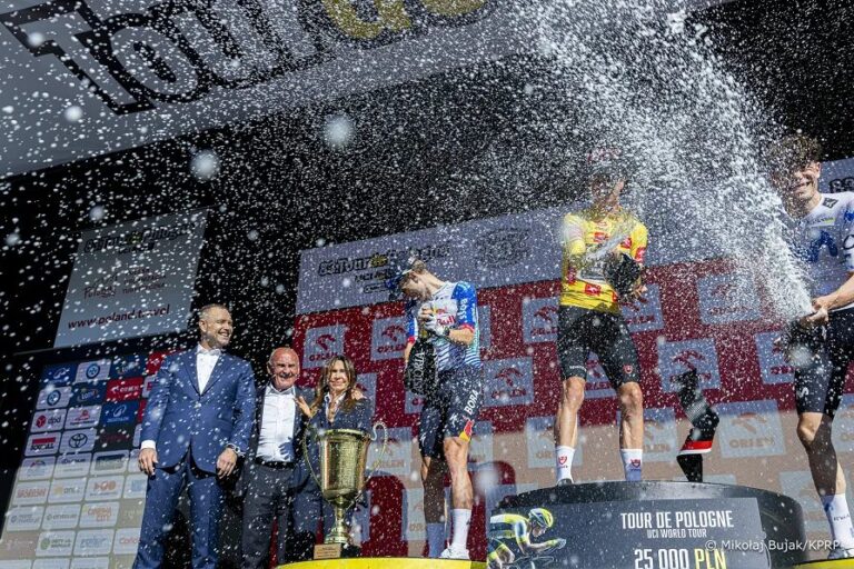 Prezydent wręczył trofea w finale Tour de Pologne w Wieliczce - Polska Sport